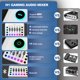 thumbnail image 4 of Kit de Podcast Hayner-Seek para 2, Interfaz de Audio XLR, 4 of 7