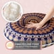 thumbnail image 2 of Almohadas de suelo Codi Meditation redondas, grandes, de espuma viscoelástica amarilla, 2 of 8