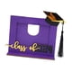 thumbnail image 1 of Marco De Fotos De Graduación De Madera, Soporte Para Fotos De Recuerdo, Regalo De Fiesta De Graduación, Color Morado, 1 of 3