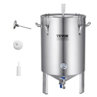 Tanque De Fermentación Vevor 60L, Fermentador De Cerveza De Acero Inoxidable