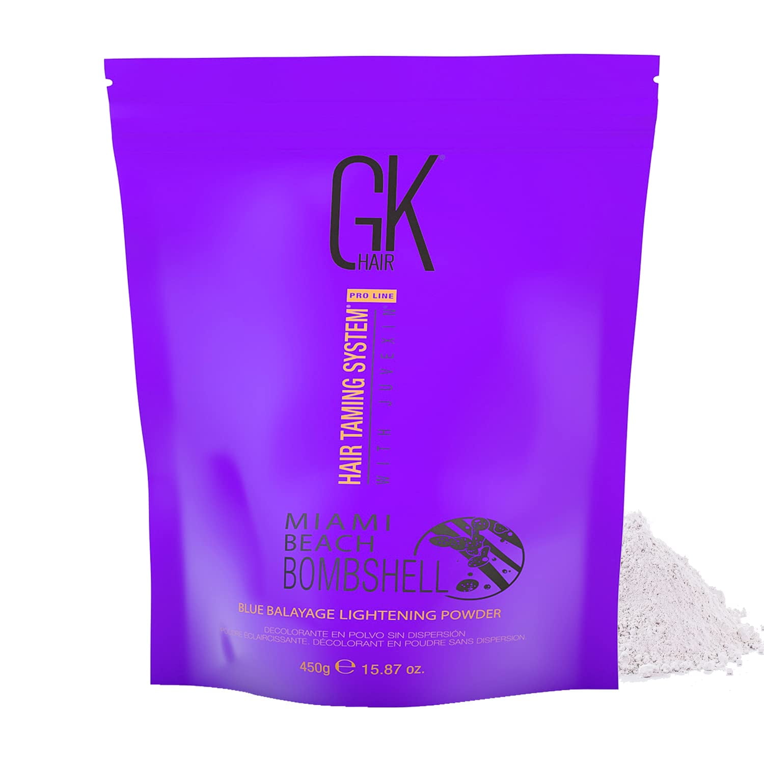 Polvo Decolorante Gk Hair Miami Beach Bombshell 450 G