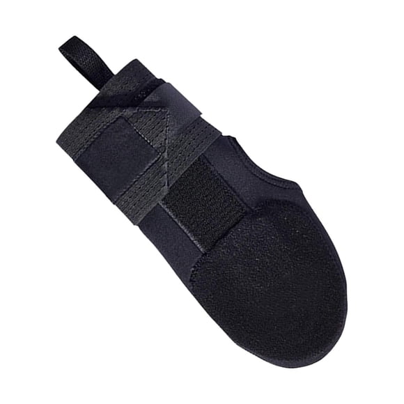 Softball Sliding Mitt Practice Ajustable Protector Béisbol Deslizamiento Guantes Negro Mano Derecha