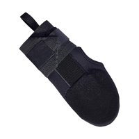 Ioensy - Softball Sliding Mitt Practice Ajustable Protector Béisbol Deslizamiento Guantes Negro Mano Derecha