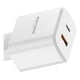 thumbnail image 3 of Cargado Pared Doble Puerto Usb-c/usb-a 25w Motomo Mo-313c, 3 of 4