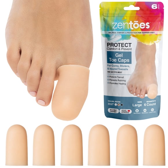 Puntera y protector ZenToes Gel Cushions Relief Large