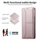 thumbnail image 2 of Funda tipo cartera con bloqueo RFID para Xiaomi POCO F6 5G cubierta magnética de cuero con tapa y soporte Rosa, 2 of 6
