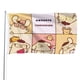 thumbnail image 1 of Pompompurin Bandera impresa con temática, regalo perfecto para fanáticos, amigos y familiares, y adecuada para actividades al aire libre e interiores, decoraciones de fiesta. 60*90CM, 1 of 6