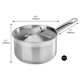 thumbnail image 2 of Cazo de acero inoxidable de 1,9 L New Star Foodservice, 2 of 3