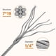 thumbnail image 2 of Cable de acero Mariocsa de 1/4 de pulgada, 300 pies con resistencia a la rotura de 6400 libras, 2 of 7