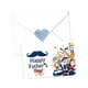 thumbnail image 2 of Tarjeta Del Día Del Padre Incluye Sobre Tarjeta De Felicitación Navideña Para Papá Hombres Padre Blanco, 2 of 3