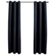 thumbnail image 1 of Cortina blackout vidaXL negra 94 x 160 cm para dormitorio y sala, 1 of 9