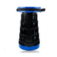 thumbnail image 1 of Taburete plegable silla portátil camping retráctil negro, 1 of 3
