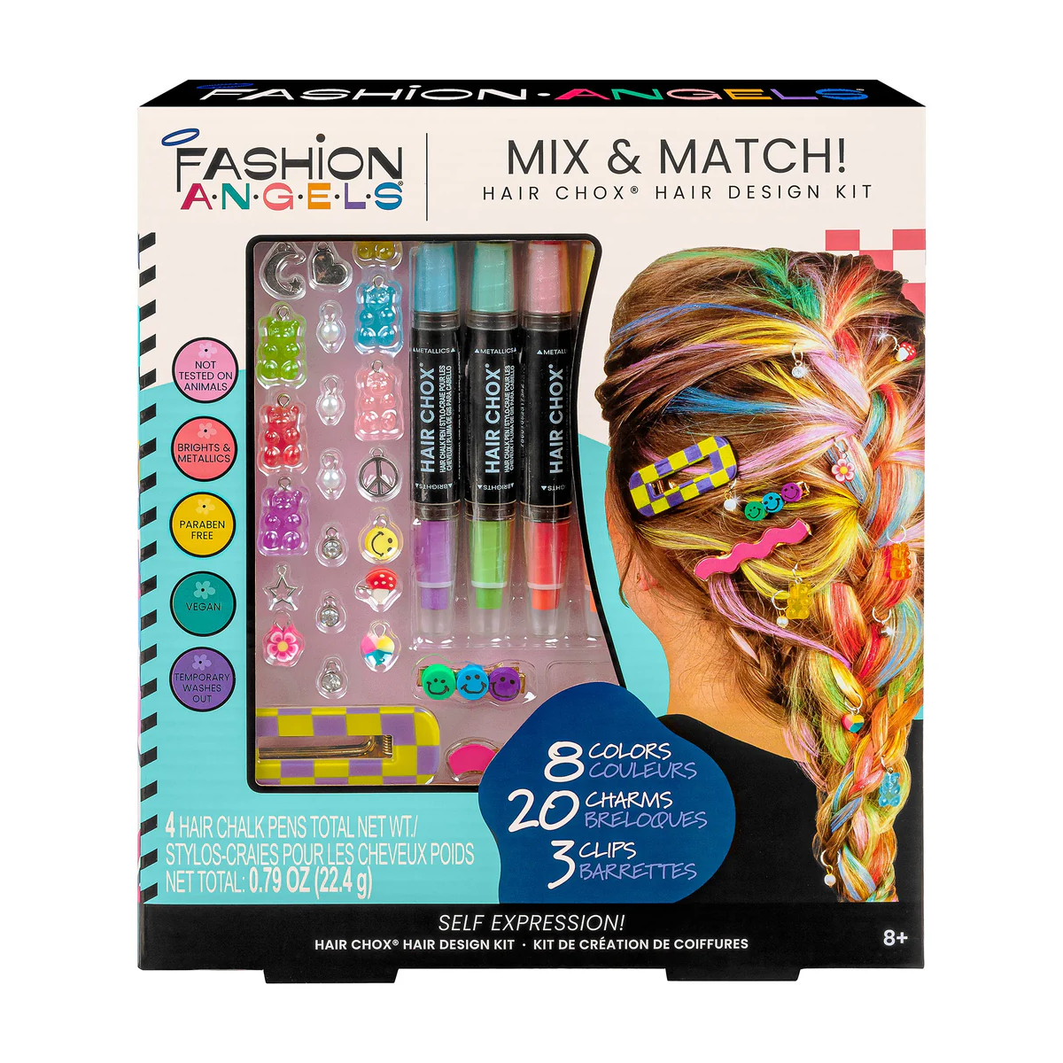 Set De Diseño De Peinados Hair Chox Fashion Angels