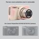 thumbnail image 3 of Funda de cámara SZHSYJY para Canon PowerShot SX740/ SX730 Mist Pink, 3 of 7