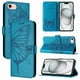 thumbnail image 4 of Funda Cartera Mariposa Para Iphone 17e Con Soporte Y Ranuras Para Tarjetas Azul, 4 of 5