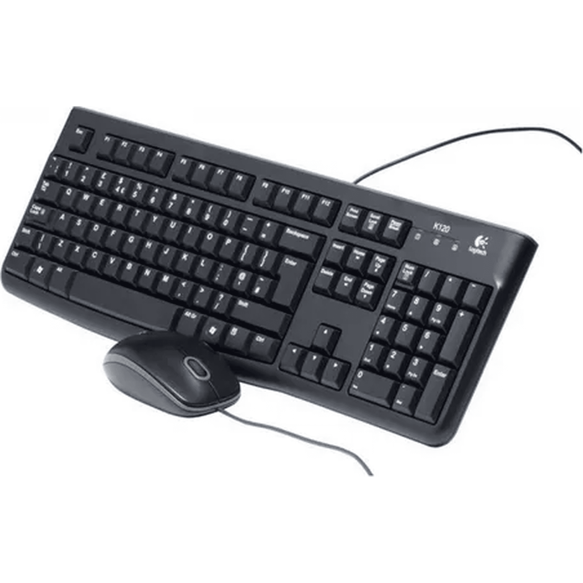 Genérico - Kit Teclado Numérico Español Y Mouse Logitech Mk120