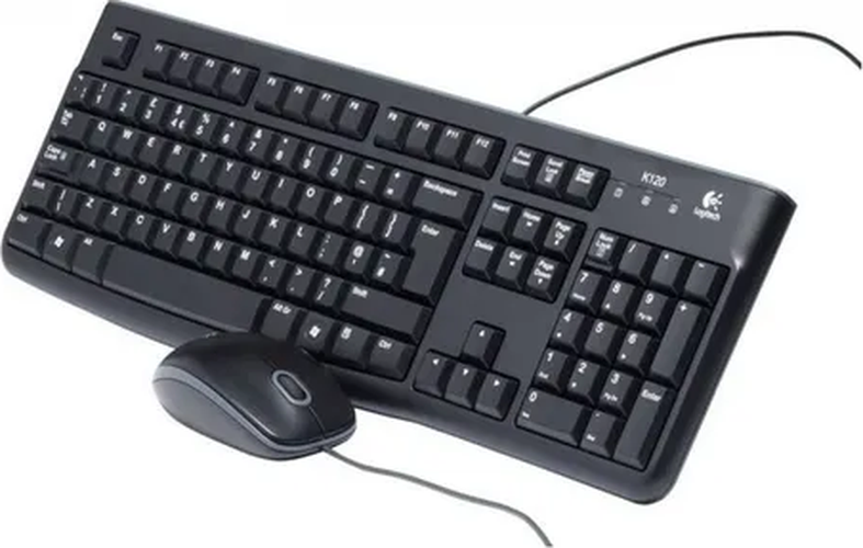 Genérico - Kit Teclado Numérico Español Y Mouse Logitech Mk120
