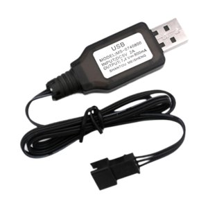 Bothyi - Cable De Carga Usb Para Reparación De Coche Rc A Escala 1:12, Accesorios Para Coche Rc 1/12 Mn128
