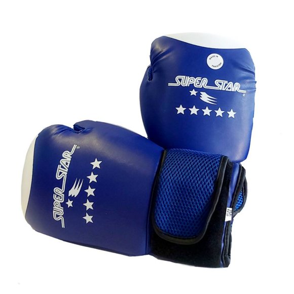 Guantes de Boxeo con ventilación Super Star Azul