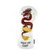 thumbnail image 4 of Dragon Golf Wood Headcover Golf Wood Head Cover Para Exteriores Hombres Mujeres Deportes Blanco DR 36cmx17cm, 4 of 5
