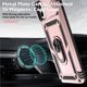 thumbnail image 3 of Funda Resistente Anillo Soporte Samsung Galaxy A05 Privacidad Cámara Montaje Magnético Oro rosa, 3 of 6