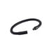 thumbnail image 2 of Pulsera Cuero Negra Vikinga Brazalete Étnico Con Cierre., 2 of 4