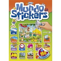 Zig-Zag - Libro Mundo Stickers Tapa Verde