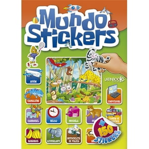 Zig-Zag - Libro Mundo Stickers Tapa Verde