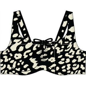 Samia - Bikini Copa C-D Blanda Estampado Beige 50
