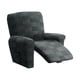 thumbnail image 4 of Funda Reclinable Fundas Para Sillas De Sofá Antideslizante Elegante Para Silla Reclinable Gris, 4 of 5