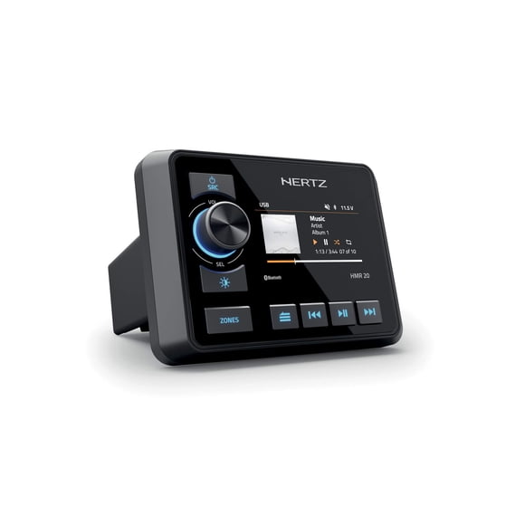 Receptor Multimedia Digital Marino Hertz HMR-20 con Pantalla de 3"