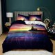 thumbnail image 1 of Lighthouse Starry Sky Quilt Duvet Cover Set Soft Home Textiles Bedclothes3-Piece Bedding Set, 1 of 5