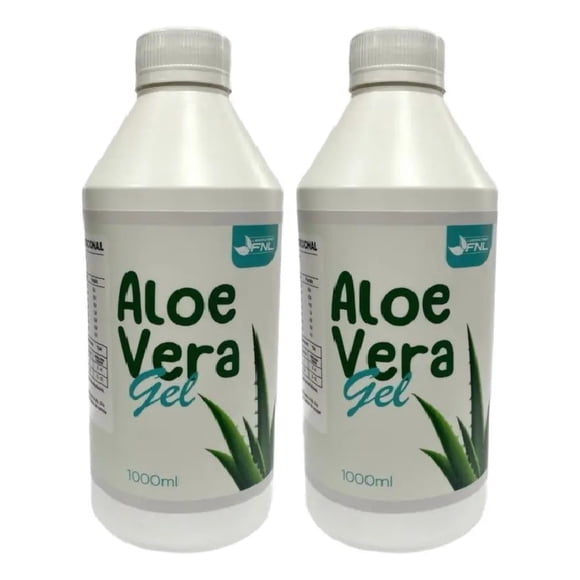 Aloe Vera Gel Fnl 2 Lts (2 Botellas). Todo Chile Sabor Natural