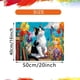thumbnail image 2 of Kit de Pintura por Números DYAIANGMU 50x40 cm Gato para Adultos, 2 of 7