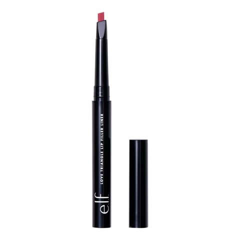 Delineador De Labios E.L.F. Love Triangle 2 En 1 Hot Pink