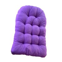 Magideal - Cojín Para Silla Tipo Huevo, Cómodo Y Grueso, Para Hamaca O Cesta Colgante Violeta