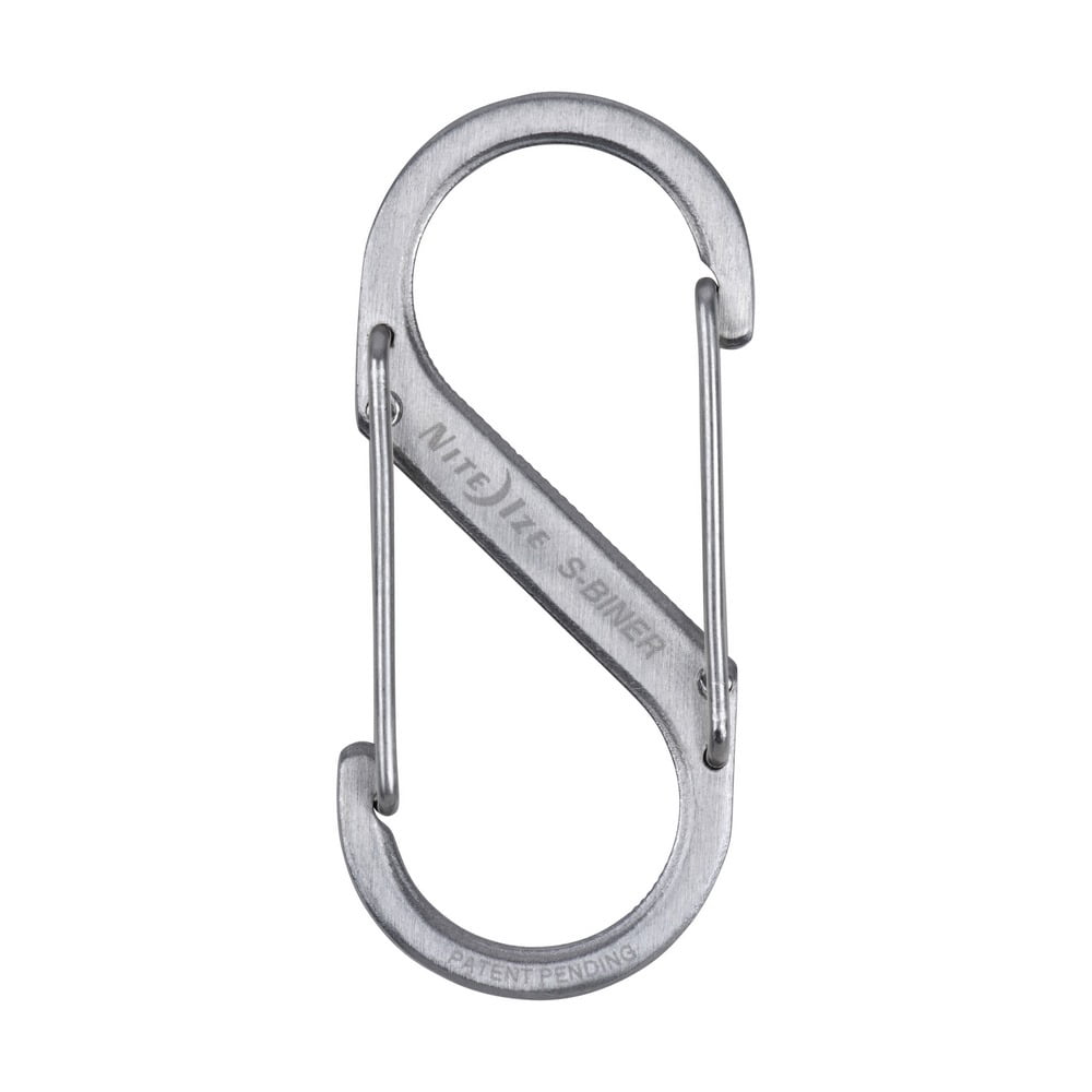 Mosquetón S-biner® Stainless Steel Dual Carabiner #2 Nite Ize Gris