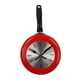 thumbnail image 2 of Lindo Reloj De Pared 8 Pulgadas Sartén Arte Reloj Dormitorio Cocina Decoración Regalos Rojo, 2 of 3