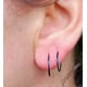 thumbnail image 3 of Set 4 Piercing Septum Rainbow Multicolor Aros Nostril, 3 of 3