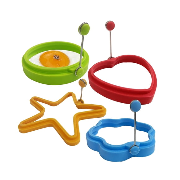 Juego de anillos de silicona para huevos Morning Star de acero inoxidable de primera calidad