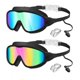 thumbnail image 1 of Gafas natación antivaho con pinza nariz tapones oídos antigoteo visión amplia protección UV, 1 of 8