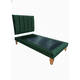 thumbnail image 2 of Cama De Plaza Lineal Verde Felpa, 2 of 3