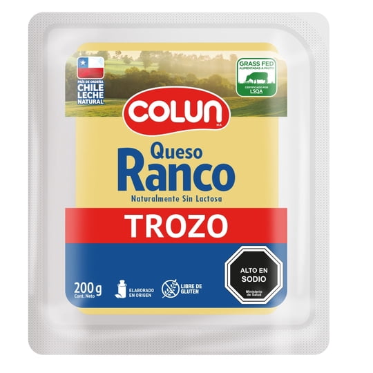 Queso Ranco Trozo 200 g Colun