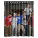 thumbnail image 1 of Cortina de ducha de Cameron Dallas y Nash Grier, juego de cortina de baño con ganchos, tamaño 60 x 72 pulgadas, 1 of 3