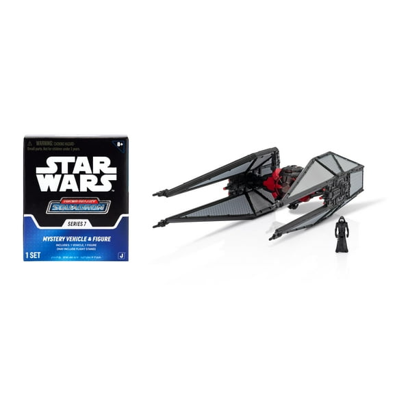 Tie Whisper de juguete STAR WARS Micro Galaxy Squadron con figuras