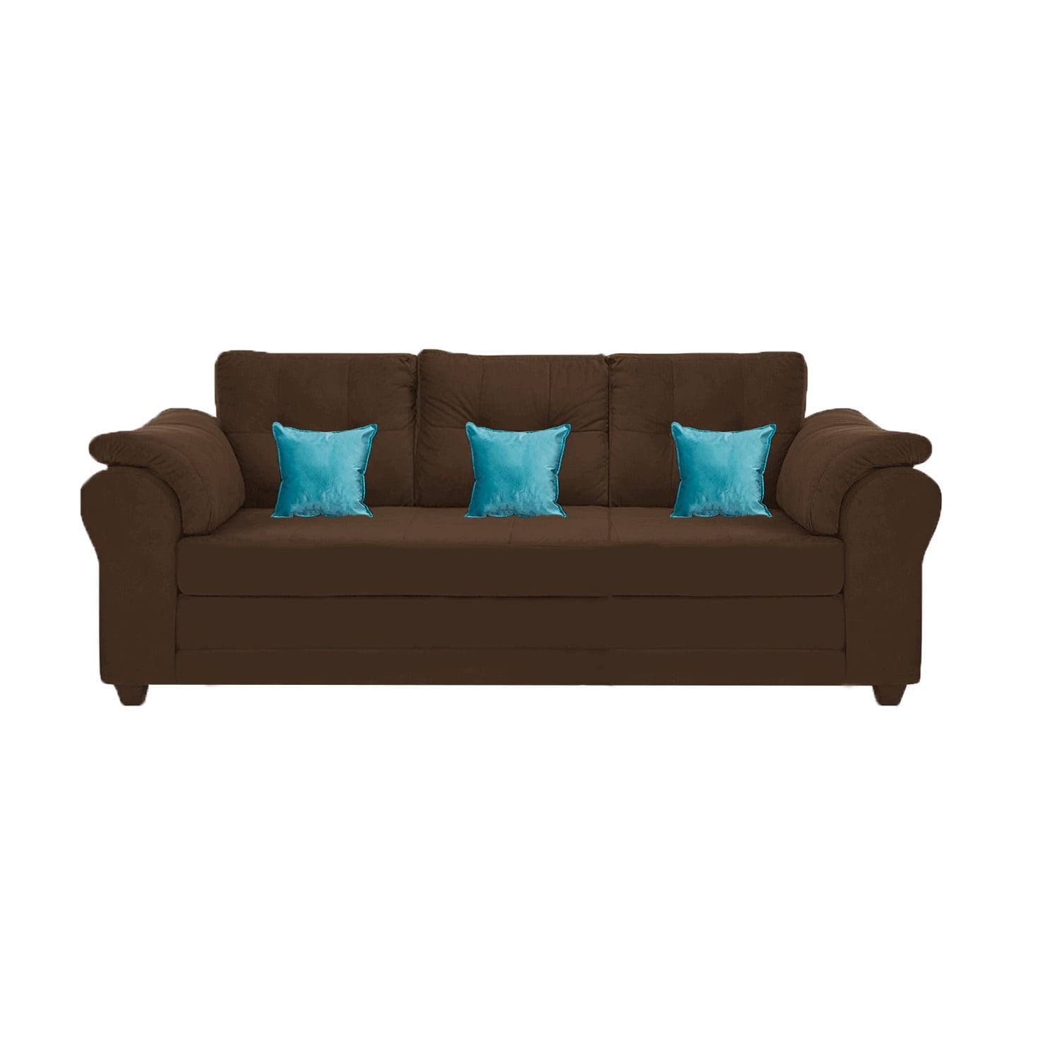 Muebles Mpr - Sofá Mercury Felpa Café