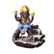 thumbnail image 4 of Quemador De Incienso De Reflujo Estatua Cascada Incensario Decoración Del Hogar Elefante Azul, 4 of 5