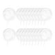 thumbnail image 1 of 20 Piezas Globo Transparente De Helio Rellenable Para Despedida De Soltera Boda En El Patio Trasero 11 Pulgadas, 1 of 3