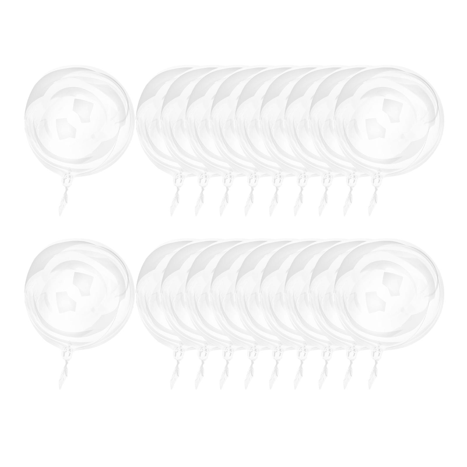 Magideal - Globos Transparentes De Helio Rellenables De 20 Piezas, Globos Transparentes, Globos Praty Bobo Para Cumpleaños Led, Día De San Valentín, Despedida De 8 Pulgadas