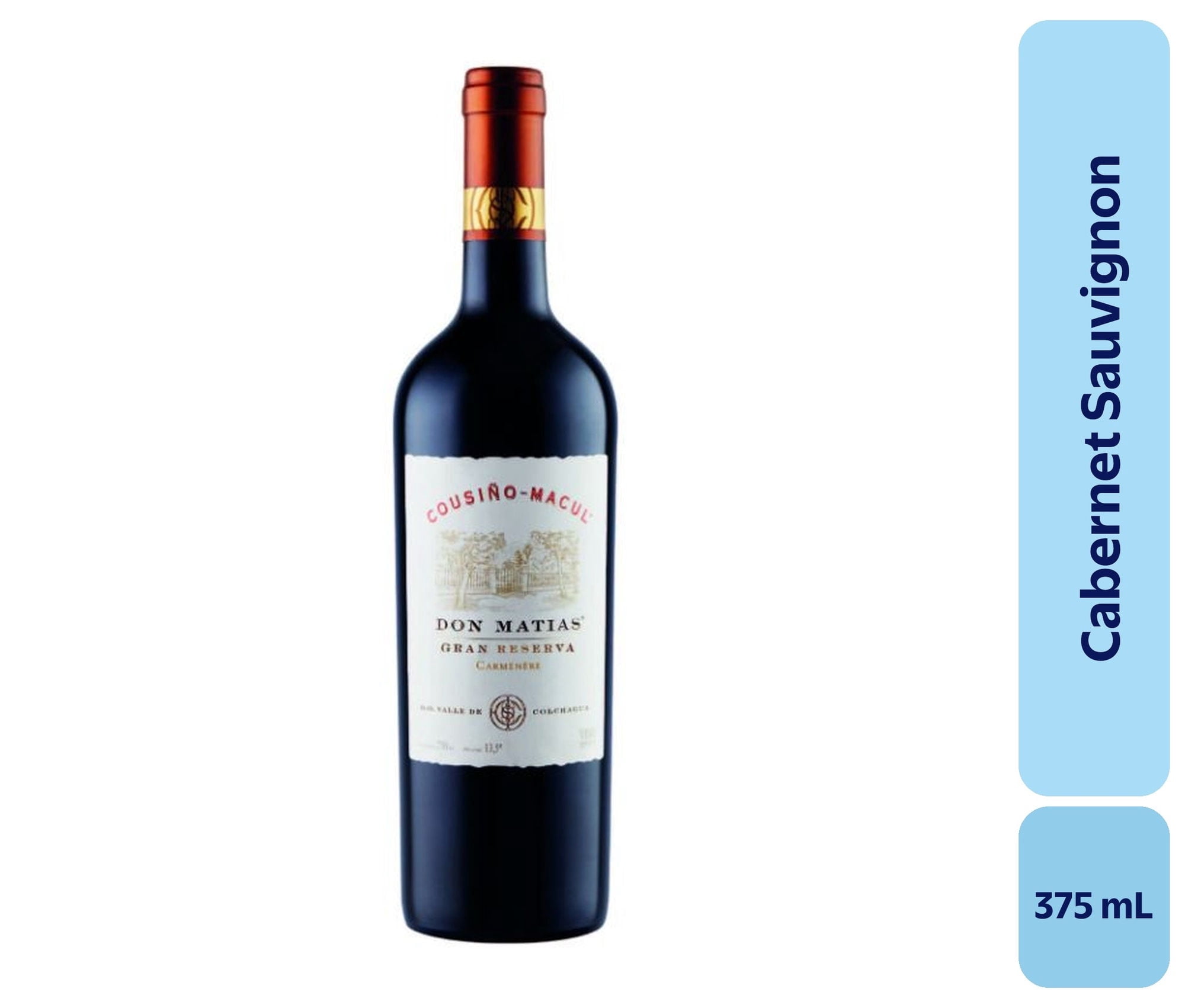 Vino Carménère Botella 750 mL Cousino Macul